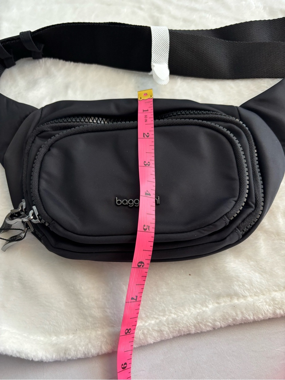 BAGGALLINI Women's On The Go Waist Pack Belt Bag Black - Picture 11 of 12